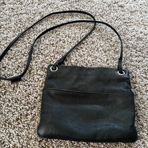 Margot pebbled Leather Crossbody Purse